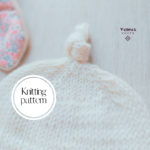 Top knot baby curly edge hat knitting pattern Top knot baby curly edge hat knitting pattern