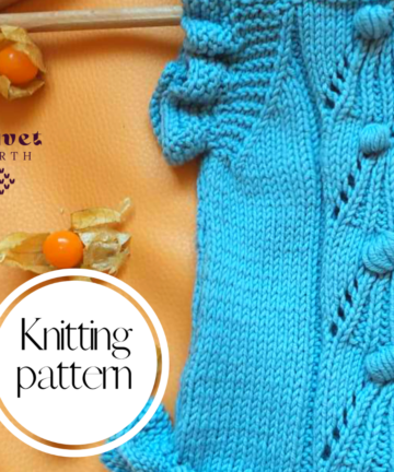 Baby romper knitting pattern popular