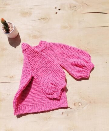 Easy baby knitting pattern