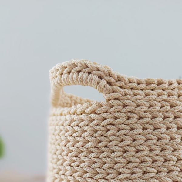 free pattern crochet basket