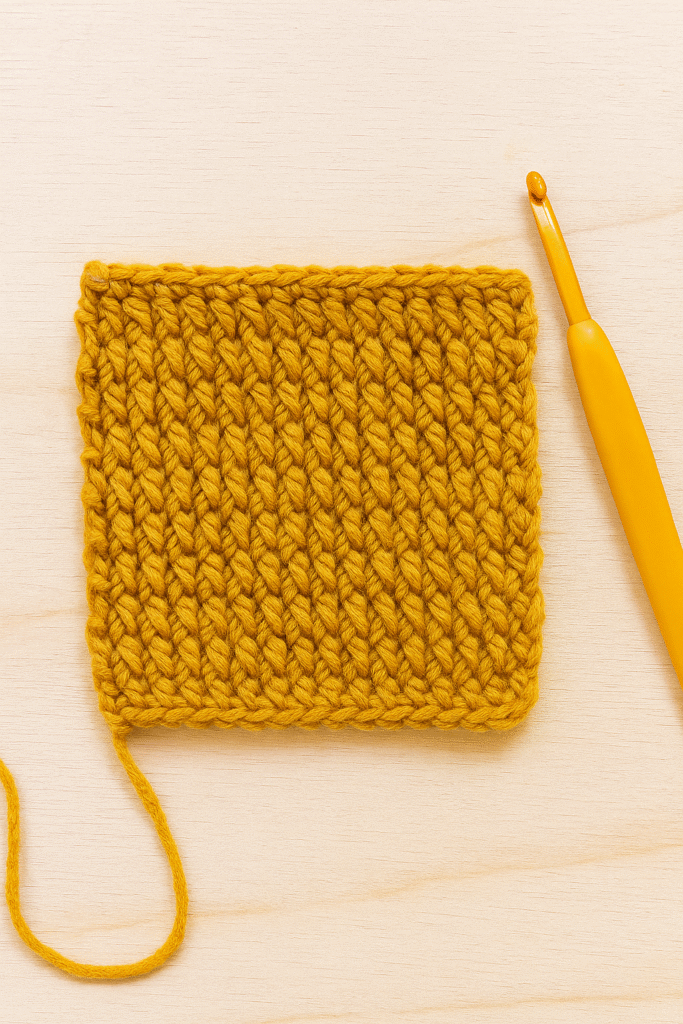 alpine stitch crochet