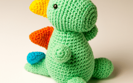 free dinosaur crochet pattern