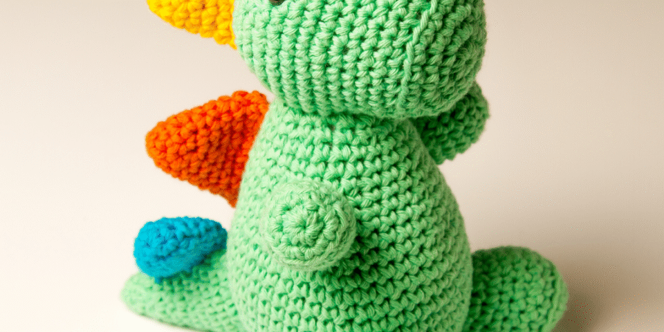 free dinosaur crochet pattern